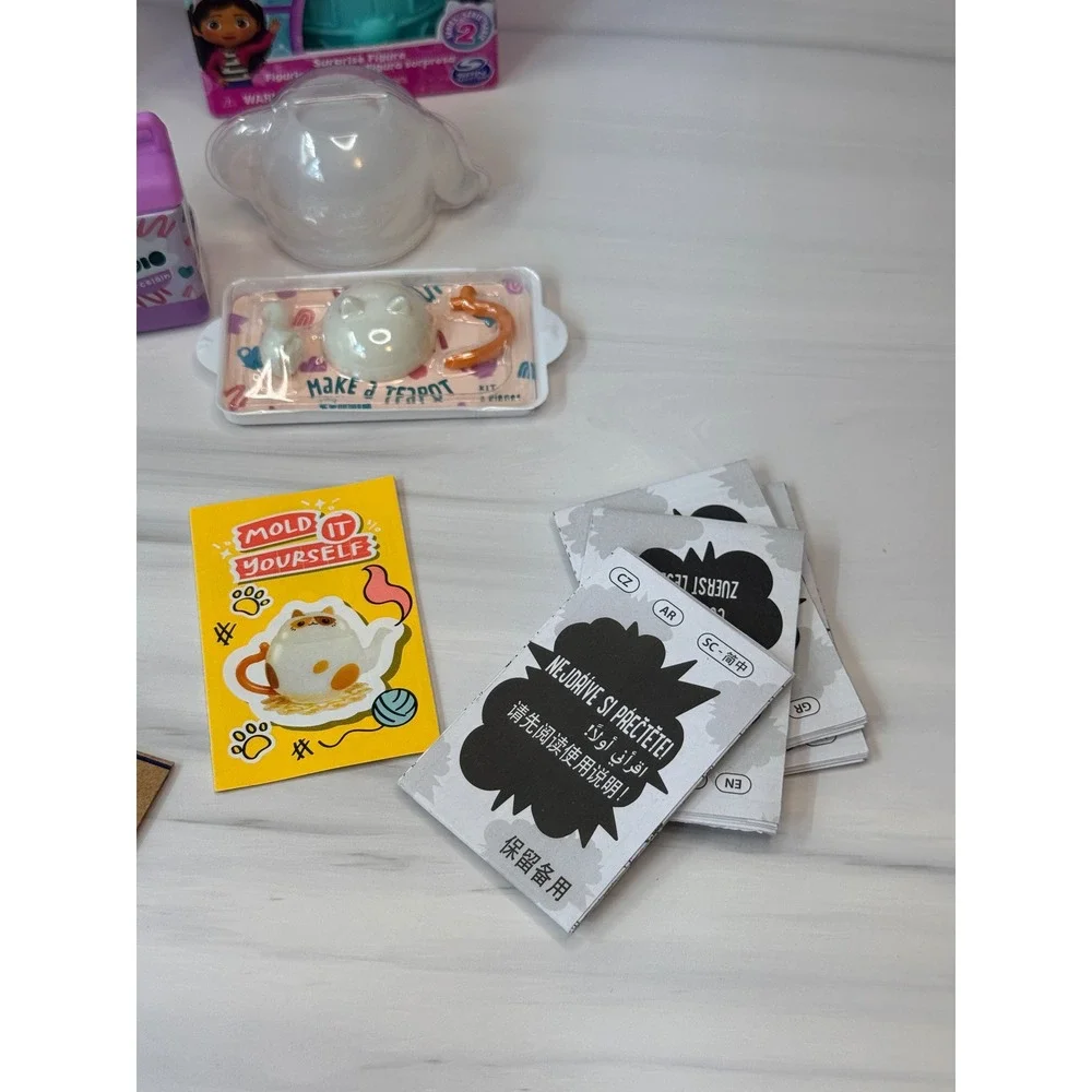 MGA Miniverse Make It Mini Lifestyle Gabby's Dollhouse Series 2 Toy Bundle Lot